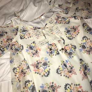 Floral spaghetti strap dress